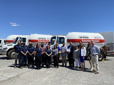 Suburban Propane was named a distinguished employer within the Nevada Department of Veterans’ Services Patriot Employer Program. Colonel Mary Devine, representing Nevada Governor Joe Lombardo, presented the certificate of recognition in a ceremony held at Suburban Propane’s Customer Service Center (CSC) in Las Vegas, Nevada.