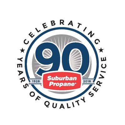 Suburban Propane 90th Anniversary Logo